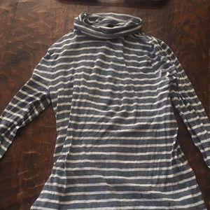 Two j. Crew cotton turtlenecks